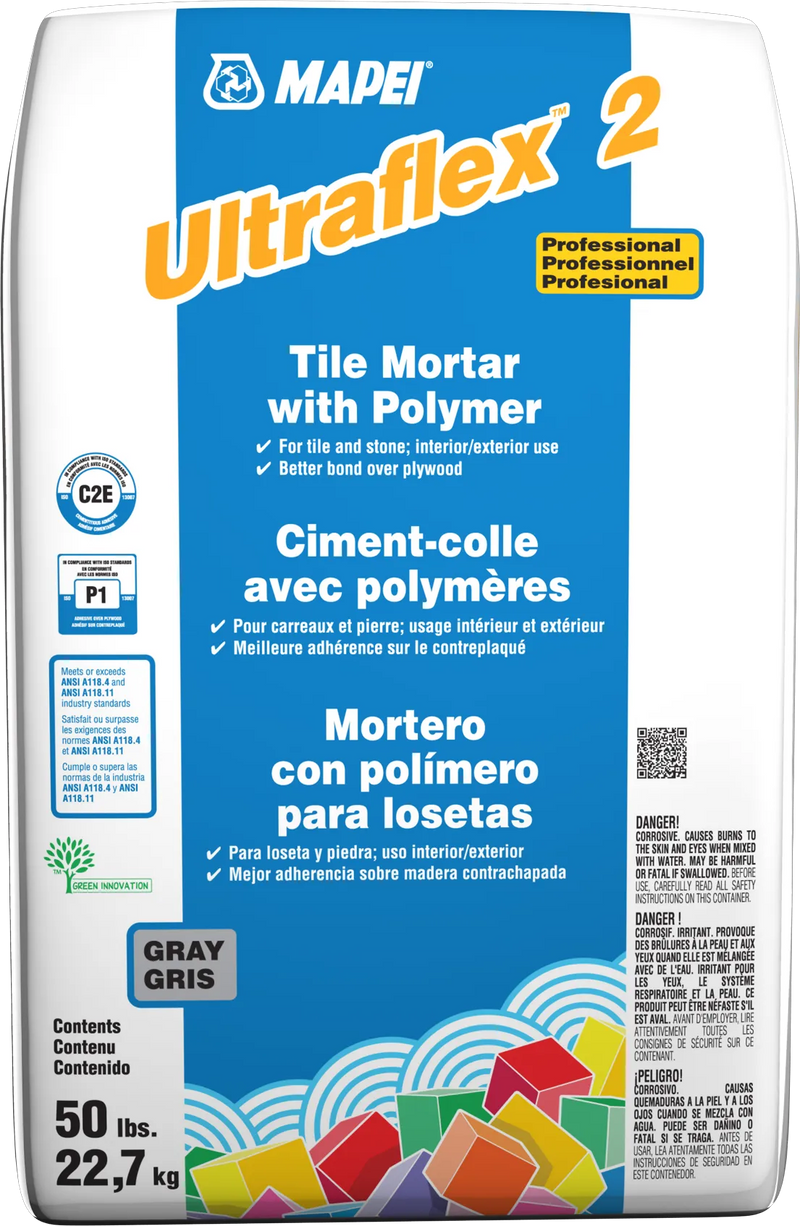 Colle Map Colle a céramique | MAPEI ULTRAFLEX 2 – Planchers Oceanick