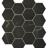 Céramique bmb / storm mosaïque hexagone 12" x 12"