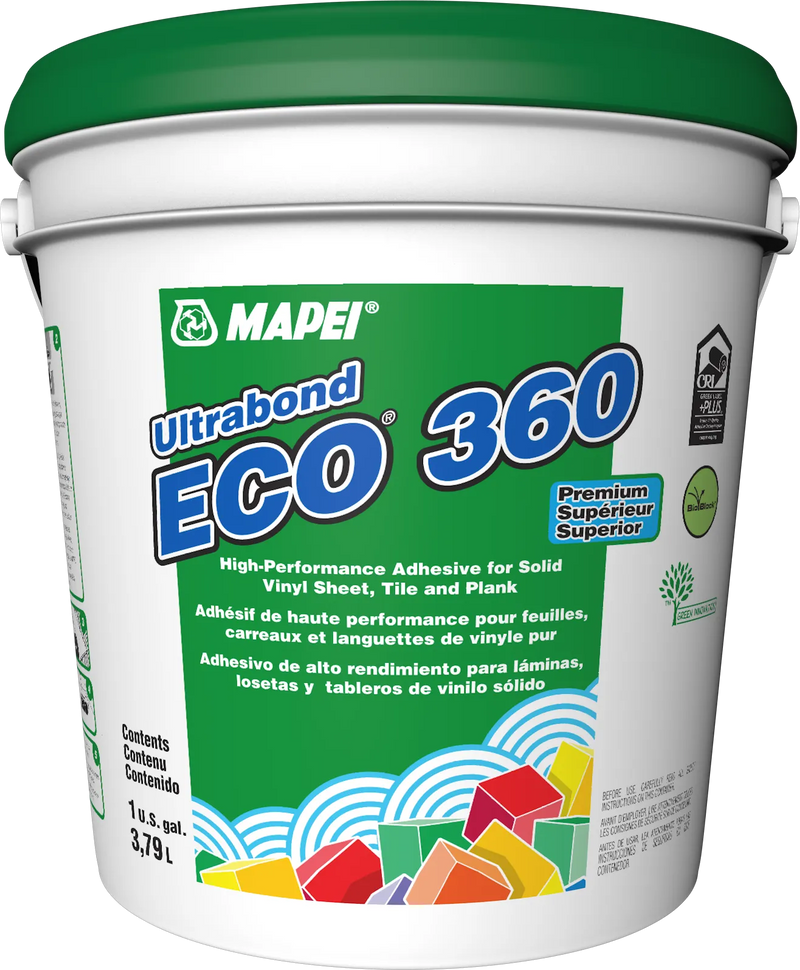 Ultrabond eco 360 adhésif pour vinyle pur de haute perfomance et de qualité supérieure - 3.79l