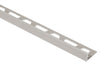 Moulure en métal d'aluminium coloré texturé schluter-jolly longueur de 2.5m (8' 2-1/2'')