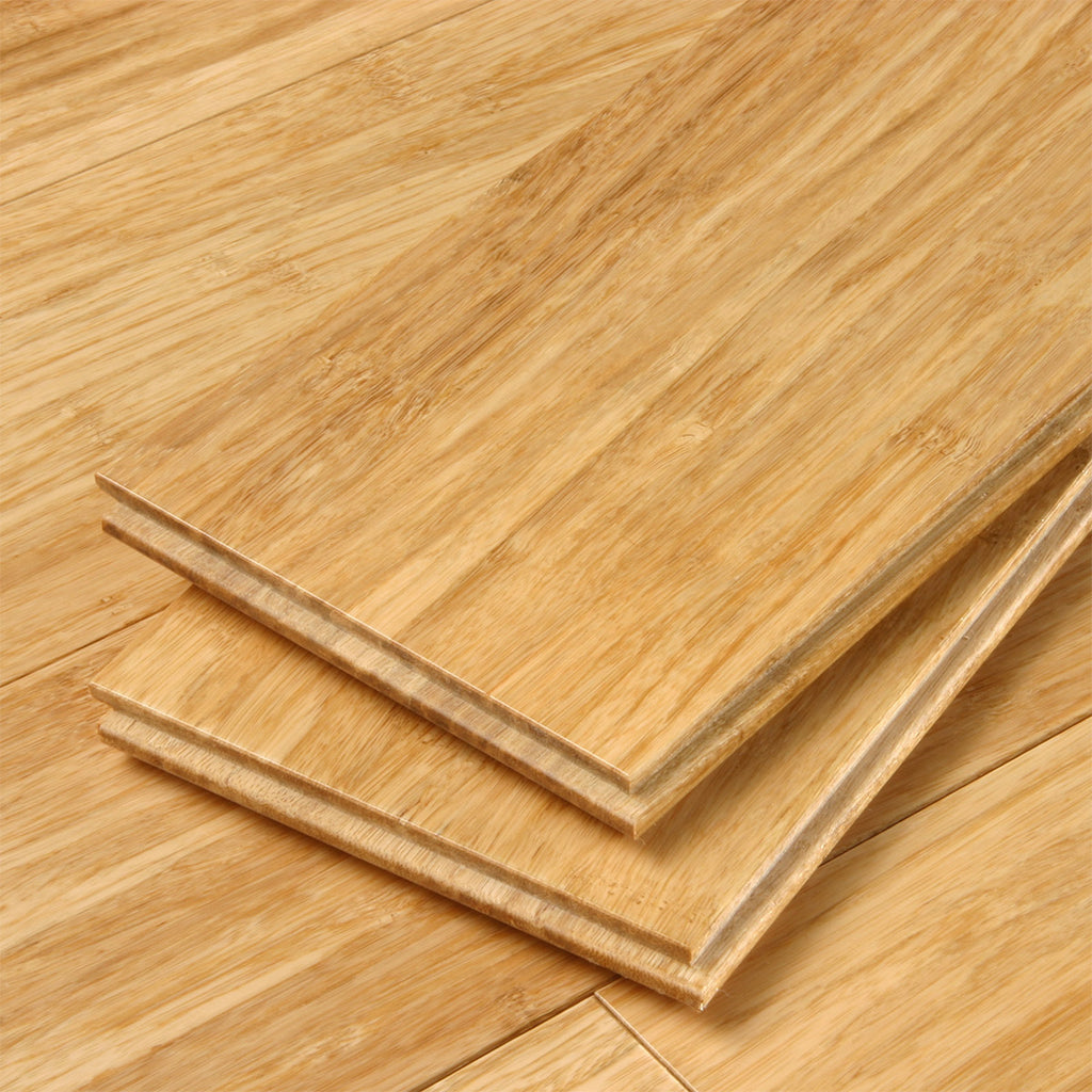 Cali bamboo 5 3/8" | naturel | plancher de bamboo solide